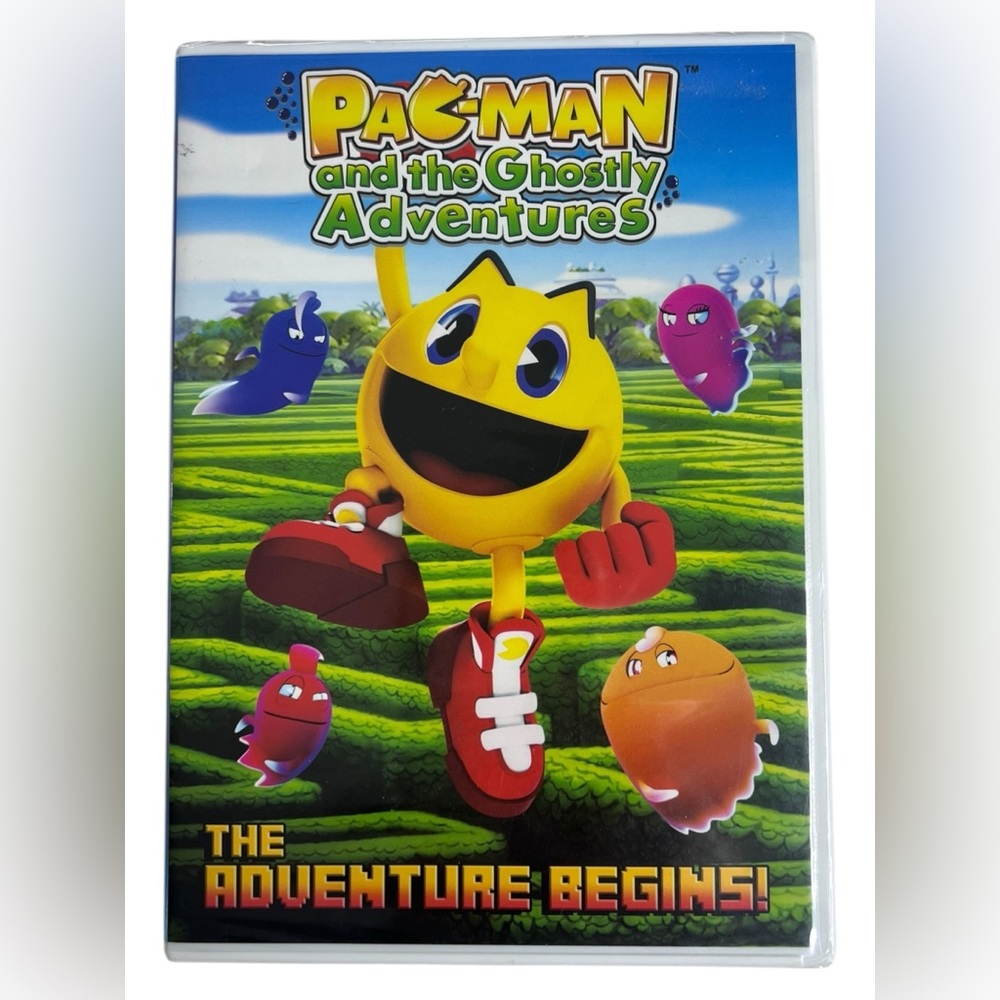 Pac-Man and the Ghostly Adventures DVD Y2K 2000s Nostalgia NEW & Sealed Bandai